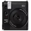 Cámara instantánea Fujifilm Instax Mini 99 negra — imagen 62×46 mm, película 86×54 mm, distancia focal 60 mm