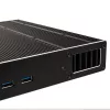 Akasa Plato TN - factor de forma ultracompacto (USFF) - PC - negro - aluminio - oficina en casa - Kensington