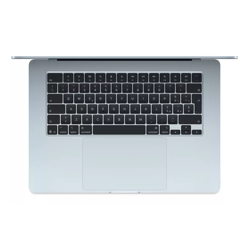 MacBook Air 15, Azul Cielo, M4 (10-CPU/10-GPU), 16 GB, 512 GB, Alemán, fuente de alimentación Dual USB-C de 35W, MC7C4D/A