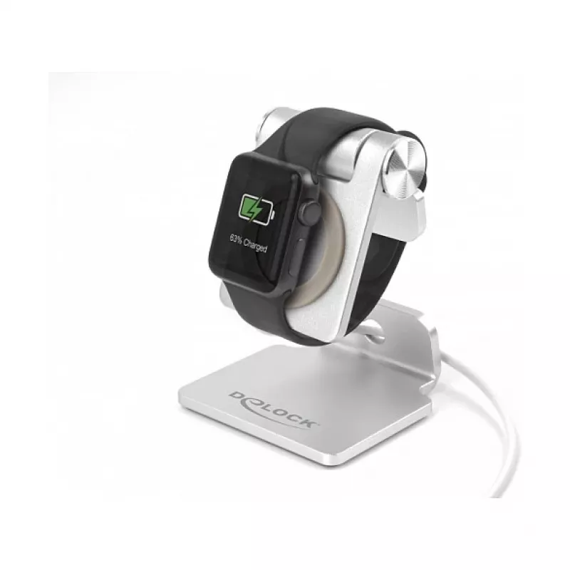 Soporte activo DeLOCK 18428 plateado teléfono móvil smartphone smartwatch
