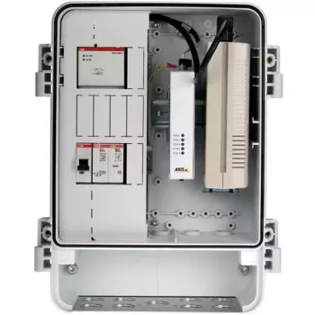 Axis T98A18-VE Media Converter Cabinet A - convertidor de medios - GigE - 10Base-T, 100Base-TX, 1000Base-X, 100Base-X - 2 puertos - RJ-45 / SFP (mini-GBIC)