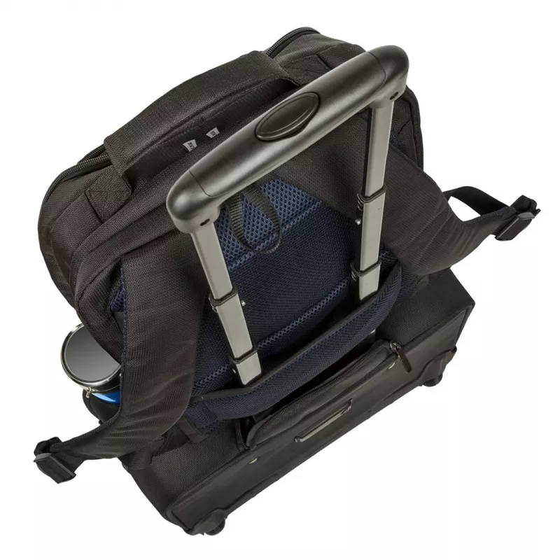 Mochila Rivacase Tegel 8460 negra poliéster