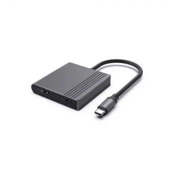 Adaptador de E/S USB-C a HDMI/DP/A-CM-HDMIFDPF-01 GEMBIRD