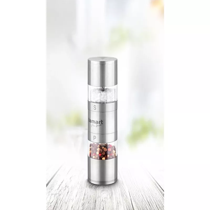 Molino manual de mano LAMART LT7013 – acero inoxidable, funcionamiento manual