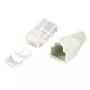 Conector de cable RJ45 LogiLink MP0021 Gris Transparente