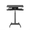 Escritorio elevable eléctrico portátil Maclean MC-835 72 – 122 cm, máx. 37 kg, panel de control, puesto de trabajo sentado-de pie