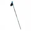 Bastones de marcha nórdica Viking Kije Nordic Walking Ruten Pro azul‑lima ajustables 83–135 cm