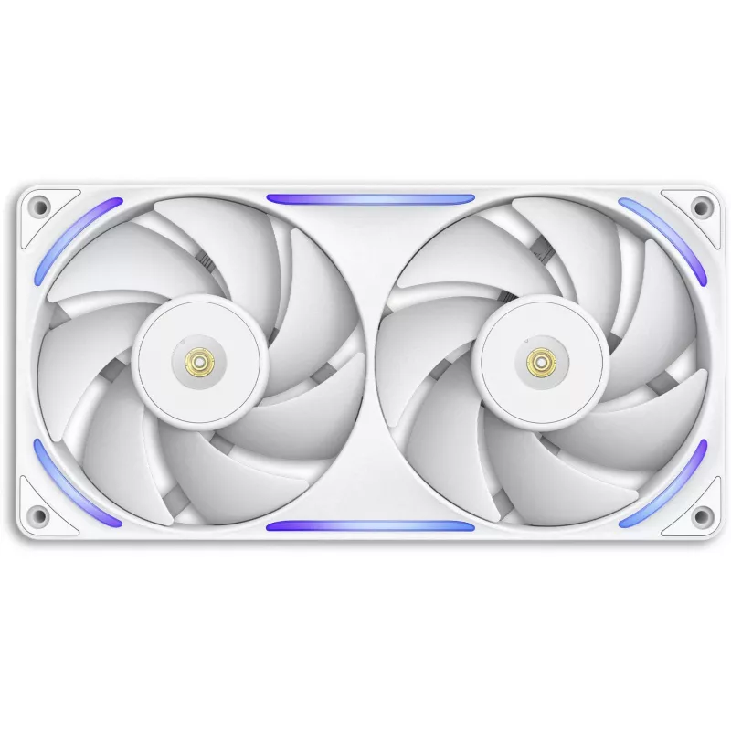 Ventilador de caja para PC NZXT F240X 120 mm blanco, 1 ud., 240 × 120 × 30 mm