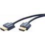 Cable HDMI ClickTronic 70701 0,5 m HDMI tipo A (estándar) azul (70701)