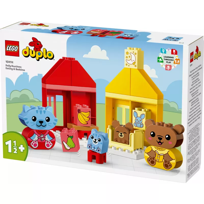 LEGO DUPLO Mis primeras rutinas: comer y dormir 10414