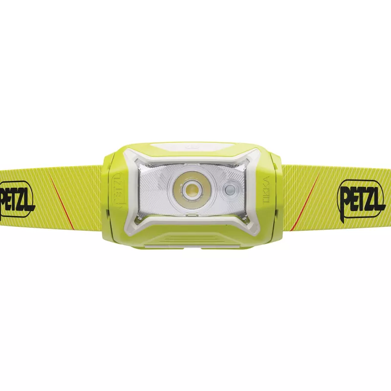 Linterna frontal Petzl TIKKA 350 lm amarillo — 350 lúmenes, linterna frontal LED compacta