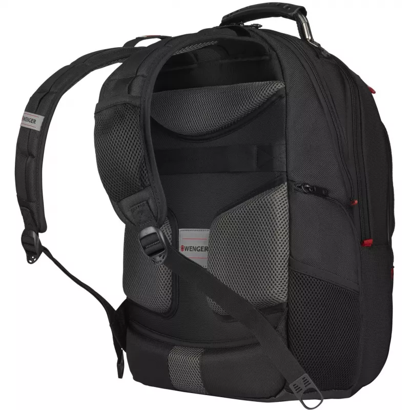 Wenger Pegasus Deluxe - Mochila para portátil - 40,6 cm - 35,60 cm (14) - 40,60 cm (16) - Negro (606492)