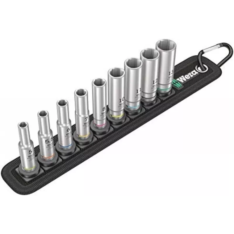 Juego de vasos/llaves de vaso Wera 05004525001