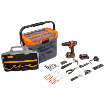 Atornillador-taladrador percutor con batería BLACK+DECKER BCKSB04