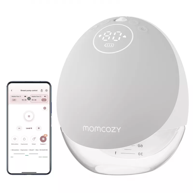 Sacaleches Momcozy M9 single gris