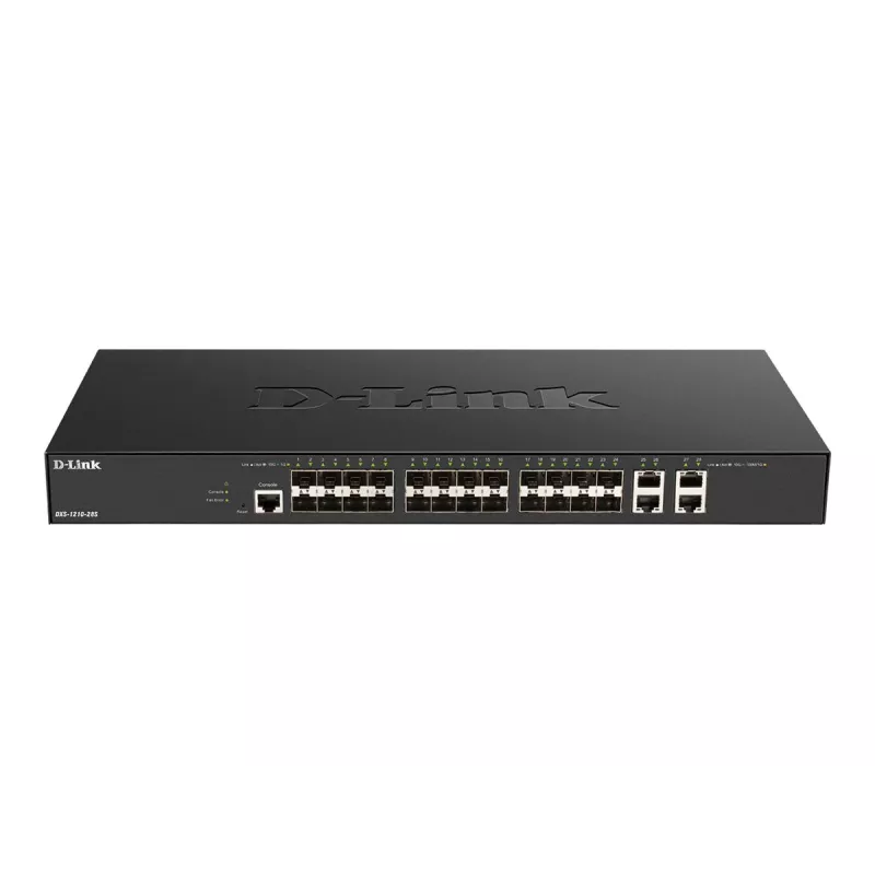 D-Link switch inteligente gestionado 24 puertos 10G SFP+, 4 puertos 10GBASE-T