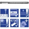 Rotulador de punta fina Staedtler Pigment Liner 308 Rojo