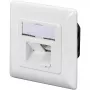 DIGITUS DN-9005-N - Toma de conexión, empotrar - RJ-45 X 2 - RAL 9010 - 2 puertos (DN-9005-N)
