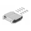 Carcasa de cable DeLOCK 66815 carcasa para 2 x D-Sub de 25 pines