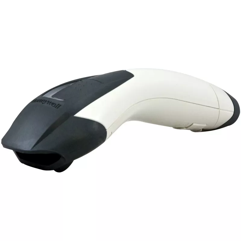 Honeywell Voyager 1202g Lector de códigos de barras Bluetooth con base de carga/comunicación, kit USB, marfil