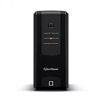 Sistema de alimentación ininterrumpida CYBERPOWER UT1050EG-FR, Line-Interactive 1,05 kVA (630 W), 4 salidas Type-E, AVR, USB, RJ-45