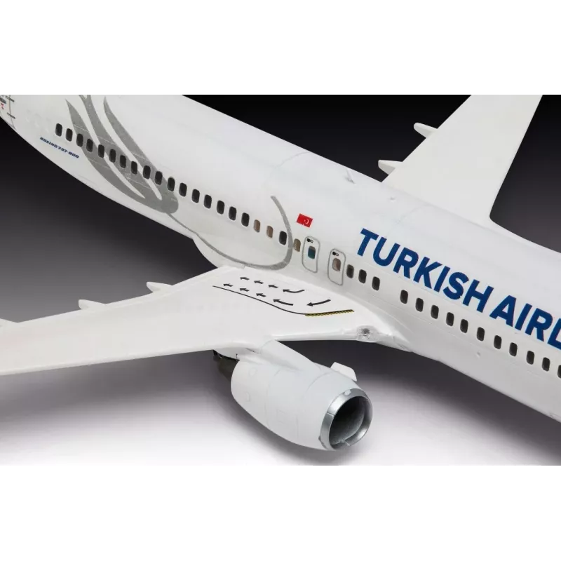 Avión de plástico a escala REVELL Boeing 737-800 Turkish Air Escala 1:144