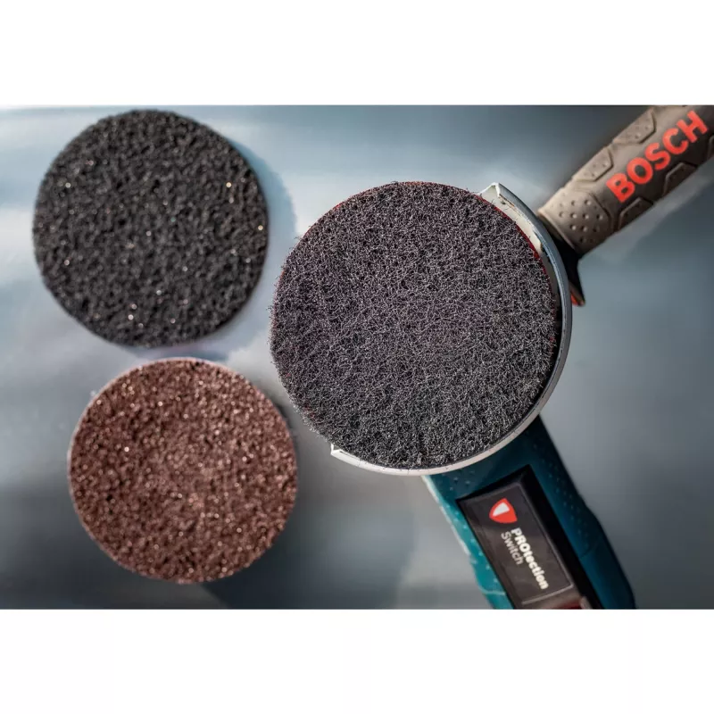 Disco de limpieza abrasivo Bosch disco de fibra 150 mm N880 para preparación de superficies