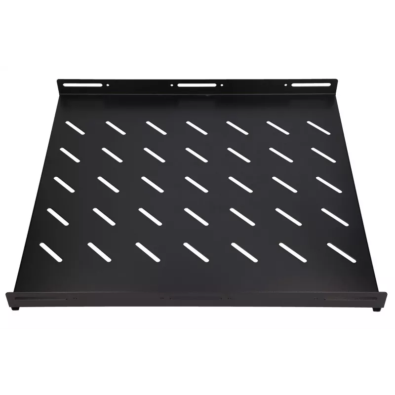 Bandeja fija para rack Extralink FIXED SHELF FOR 800MM DEPTH CABINET 19 pulgadas 500MMX1U NEGRO