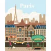 CreArt - París colorido, pintura