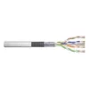 Cable de red Digitus CAT 6 SF/UTP par trenzado cable de conexión a granel 305 m gris