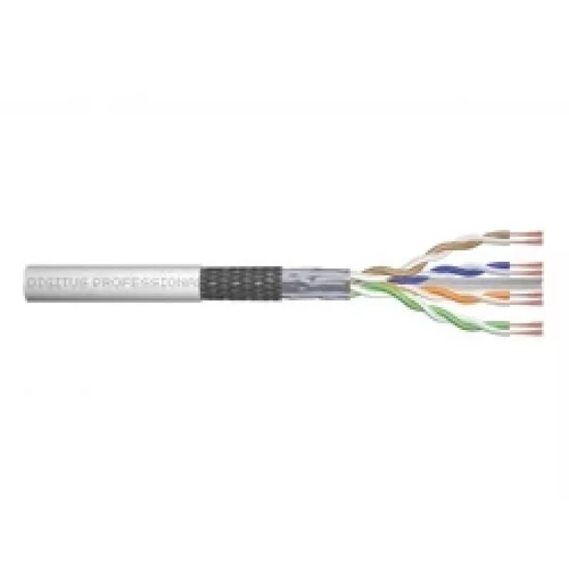 Cable de red Digitus CAT 6 SF/UTP par trenzado cable de conexión a granel 305 m gris