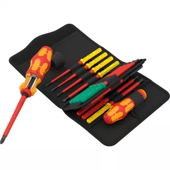 Juego de destornillador de carraca Wera Kraftform Kompakt VDE 17 RA 1 (05006618001)