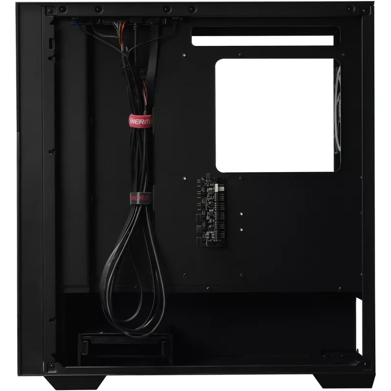 Enermax K8 - Torre Midi - PC - Negra - ATX - micro ATX - Mini-ITX - SPCC - Cristal templado - Gaming (ECA-EK8-BB-ARGB)