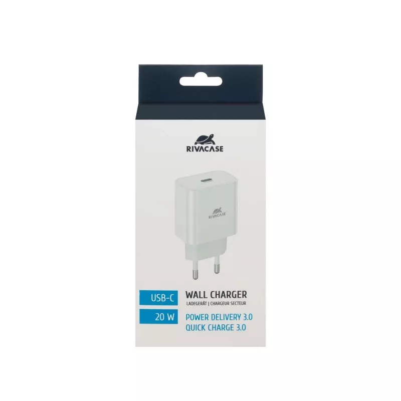 Cargador móvil de pared/blanco PS4101 W00 Rivacase