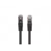 Lanberg PCF6-20CC-0100-BK Cable de conexión Cat.6 F/UTP, paquete de 10, 1 m, Negro