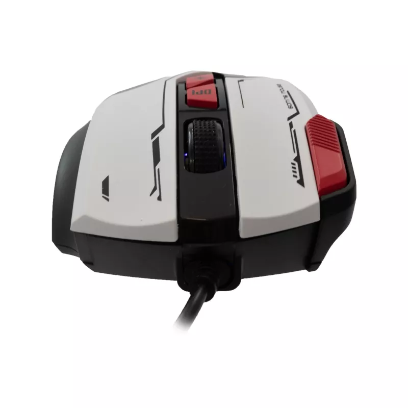 Ratón Baracuda BGM-042 MANTA Blanco USB