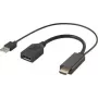 RF-4777274 convertidor HDMI [2x conector macho HDMI conector hembra USB 2.0 A - 1x DisplayPort