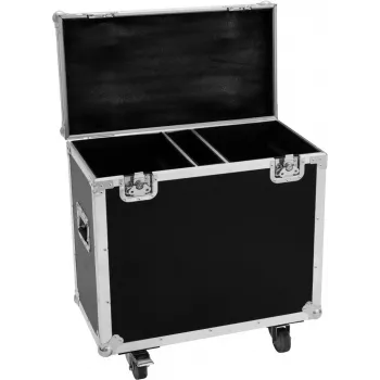 Roadinger Flightcase TMH-S200 2x — maletín de protección para equipos de audio