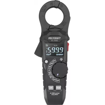 Voltcraft VC-1320 VC-17156745 Pinza de fugas – 6000 cuentas – 1 µA–6000 mA – 32 mm – pantalla digital (VC-17156745)