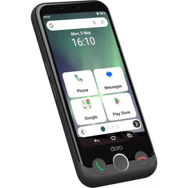 Smartphone Doro Aurora A10 4.5 pulgadas 4GB 64GB negro