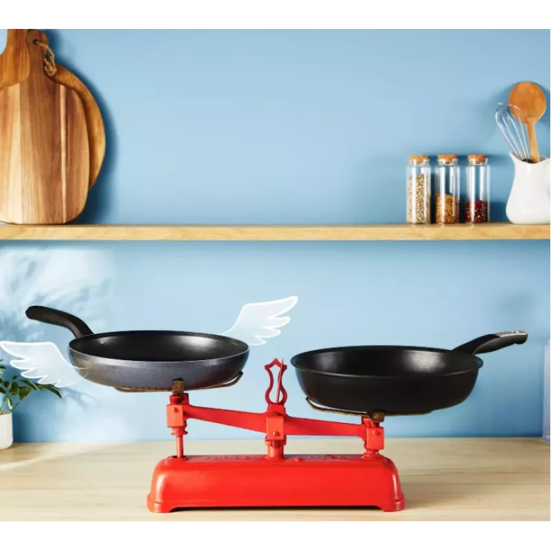 Sartén Tefal H05606 antiadherente 28 cm, sartén ligera para el día a día
