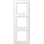 Marco embellecedor para interruptor de pared JUNG AS 583 WW blanco, duroplast, 80,5×222,5 mm