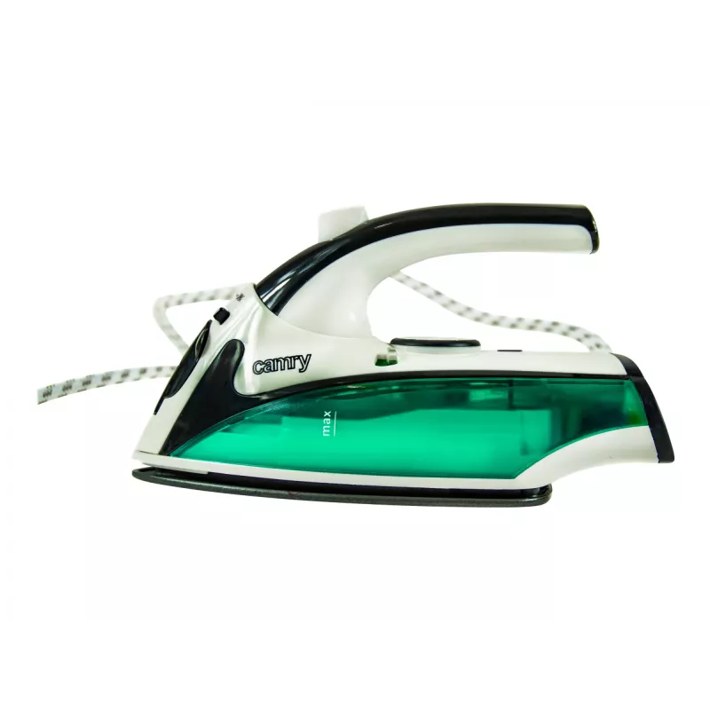 Camry | CR 5024 | Plancha de vapor de viaje | 840 W | Capacidad del depósito de agua 40 ml | blanco/verde/negro