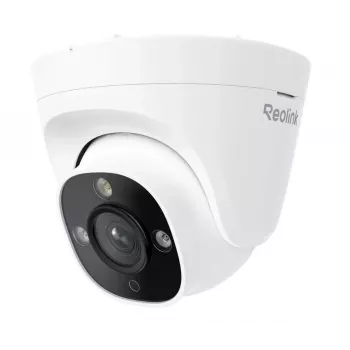Cámara de vigilancia IP turret Reolink RP-PCT12M objetivo 4 mm, 4512×2512, 100,4° horizontal, montaje en pared, con cable, interior/exterior