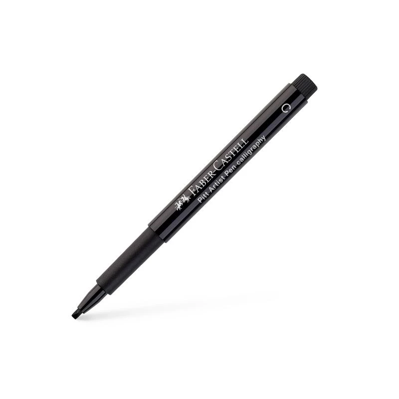 Faber-Castell Pitt Artist Pen FC-167153, negro, 4 uds.