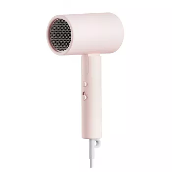 Secador de pelo Xiaomi H101 1600 W, modelo de viaje plegable, tecnología de iones, 2 niveles de temperatura, cable de 1,7 m, rosa