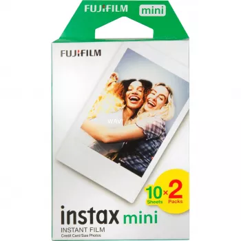 Fujifilm 16567828 película. 2x10 hojas pack=2 para Fujifilm Instax Mini