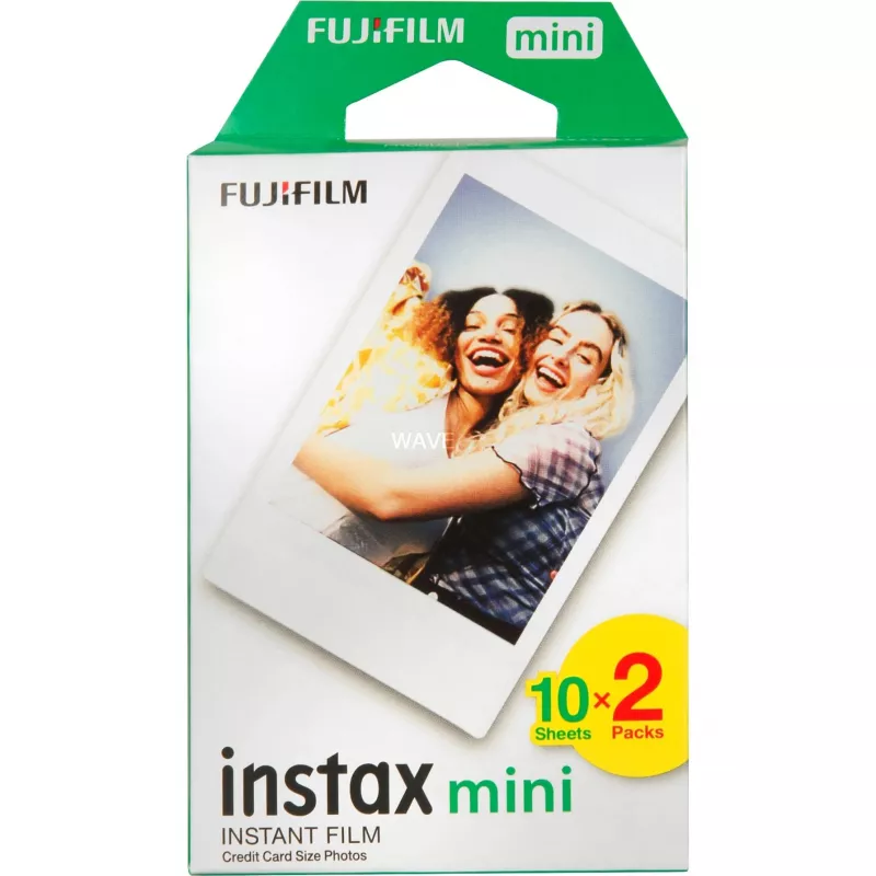 Fujifilm 16567828 película. 2x10 hojas pack=2 para Fujifilm Instax Mini