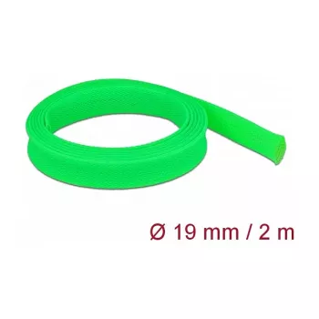 Recubrimiento de cable DeLOCK 20744 verde