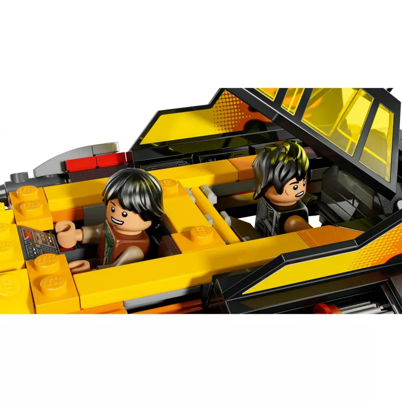 LEGO Star Wars Flame Speeder 75414 set de vehículo de nieve – 349 piezas, 3 minifiguras, edad 7+